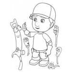 Dibujo para colorear Dibujo De Ingenierito Civil Para Colorear