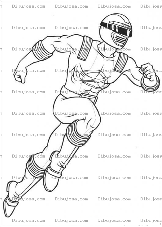 Dibujo para colorear Colorear Power Ranger