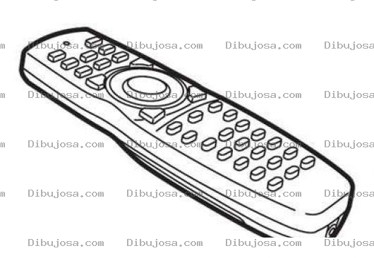 Dibujo para colorear Dibujo De Control Remoto Para Pintar Y Colorear
