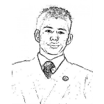 Dibujo para colorear Dibujo De Joselito Aguirre El Dia De Su Graducacion Para Pintar Y Colorear A Joselitoaguirre De Guatemala
