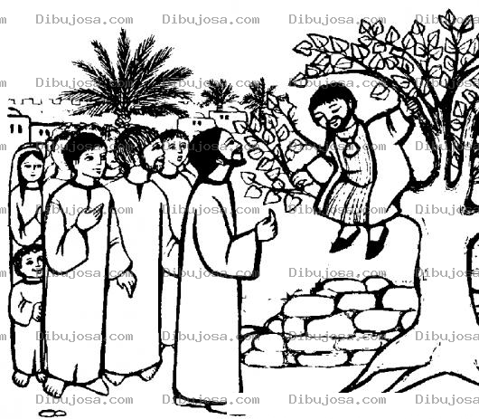 Dibujo para colorear Dibujo De Jesus Y Saqueo Para Pintar Y Colorear