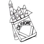 Dibujo para colorear Colorear Crayones De Cera
