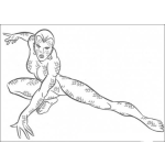 Dibujo para colorear Colorear Enemiga De Los X-men