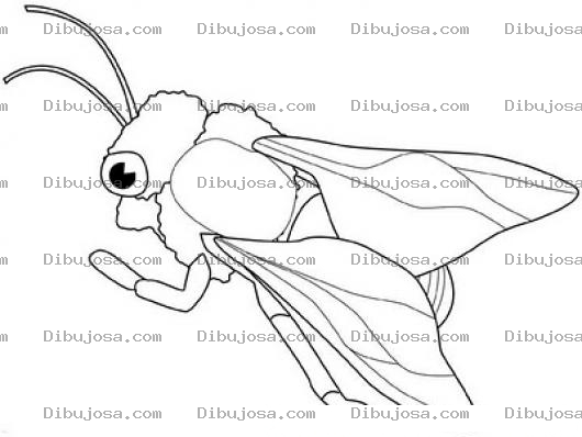 Dibujo para colorear Colorear Abejita