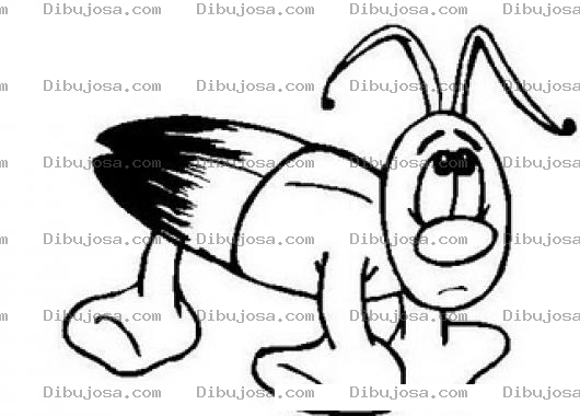 Dibujo para colorear Colorear Luciernaga