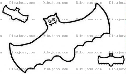 Dibujo para colorear Colorear Muecielagos
