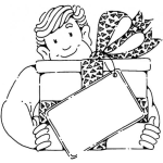 Dibujo para colorear Dia Del Padre Para Colorear Regalo De Papa
