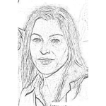 Dibujo para colorear Tatum O Neal Coloring Page Para Pintar