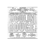 Dibujo para colorear Moulin Rouge Coloring Page