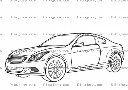 Dibujo para colorear Nissan Skyline Coloring Page