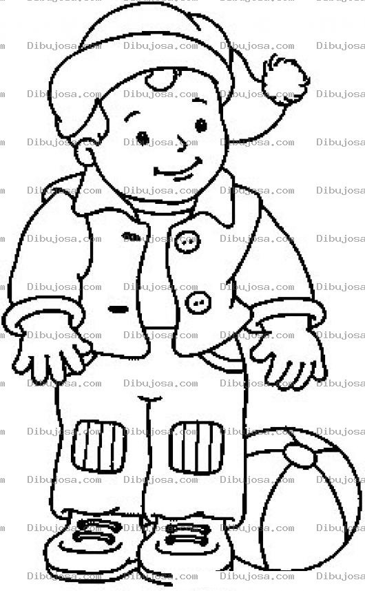 Dibujo para colorear Colorear Patojo Con Una Pelota