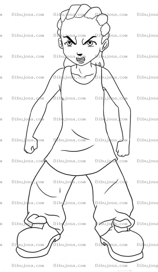 Dibujo para colorear Colorear Karate Kid Hijo De Will Smith