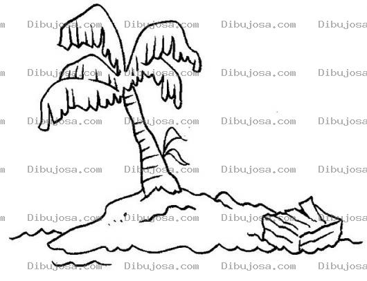 Dibujo para colorear Colorear Islita