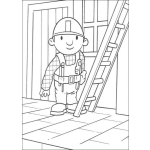 Dibujo para colorear La escalera de bob el constructor