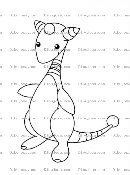 Dibujo para colorear Pokemon Para Colorear