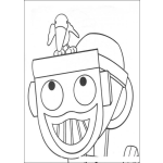 Dibujo para colorear La mezcaldora y el pajaro de Bob