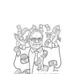 Dibujo para colorear Warren Buffet Coloring Page