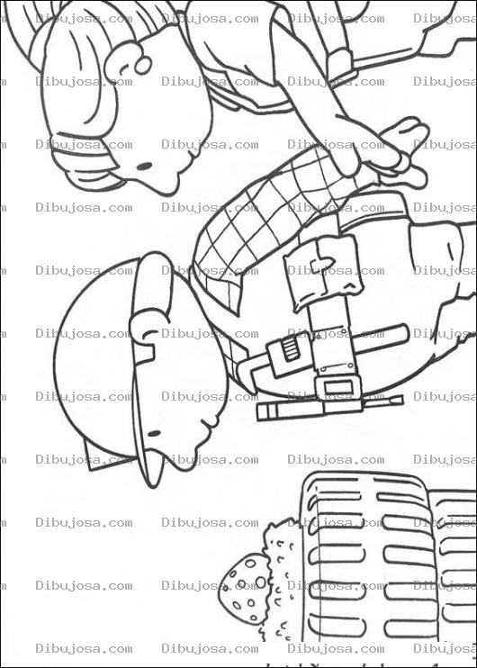 Dibujo para colorear El cumpleanos de Bob