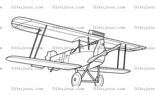 Dibujo para colorear Colorear Aeroplano