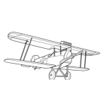 Dibujo para colorear Colorear Aeroplano