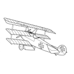 Dibujo para colorear Pintar Aeroplano
