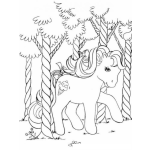 Dibujo para colorear My Little Pony Para Colorear