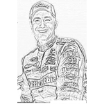 Dibujo para colorear Marcos Ambrose Coloring Page