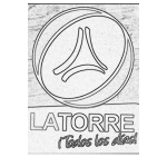 Dibujo para colorear Colorear Logo De Super Mercados La Torre Orgullo De Guatemala