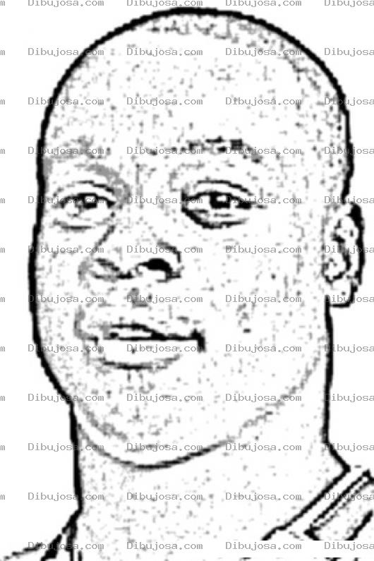 Dibujo para colorear Jeremy Maclin Jugador De Futbol Americano Para Colorear