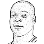 Dibujo para colorear Jeremy Maclin Jugador De Futbol Americano Para Colorear