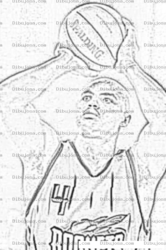 Dibujo para colorear Charles Barkley Coloring Page