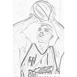 Dibujo para colorear Charles Barkley Coloring Page