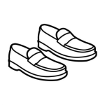Dibujo para colorear Colorear Mocasines