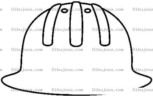 Dibujo para colorear Colorear Casco De Ingeniero
