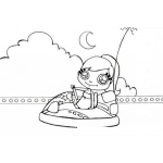 Dibujo para colorear Colorear Carritos Locos Carritos Chocones