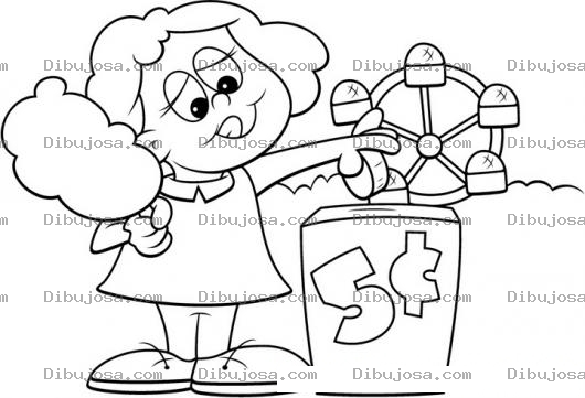 Dibujo para colorear Colorear Maquina De Feria