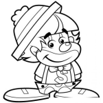 Dibujo para colorear Colorear Payasito Enanito