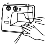 Dibujo para colorear Colorear Maquina De Coser Ropa