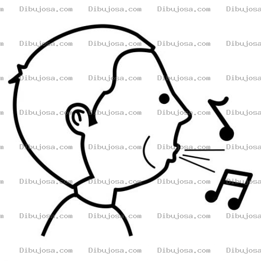 Dibujo para colorear Colorear Hombre Silvando
