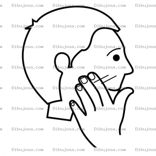Dibujo para colorear Dibujo De Cachetada Para Colorear