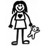 Dibujo para colorear Colorear Nena Con Osito