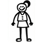 Dibujo para colorear Dibujo De Chica En Minifalda Para Pintar