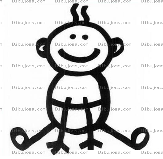 Dibujo para colorear Colorear Dibujo De Bebe Para Pintar