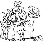 Dibujo para colorear Colorear Chiquilla Ordenando Sus Peluches