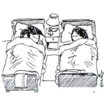 Dibujo para colorear Colorear Ninos Durmiendo En Su Cuarto