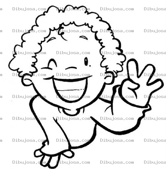 Dibujo para colorear Colorear Muchacho Rubio Y Crespo
