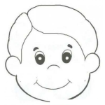 Dibujo para colorear Colorear Patojito Feliz