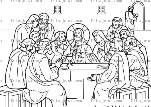 Dibujo para colorear Dibujo de la Santa Centa para colorear