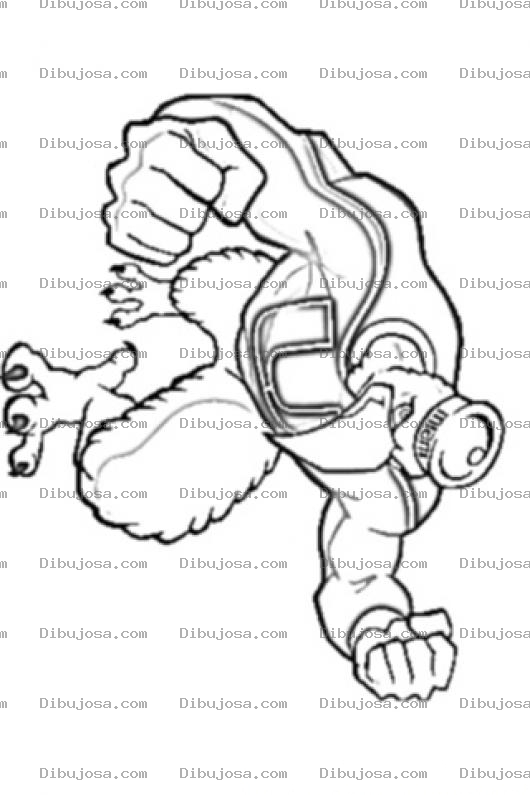 Dibujo para colorear Miami Hurricanes Coloring Page