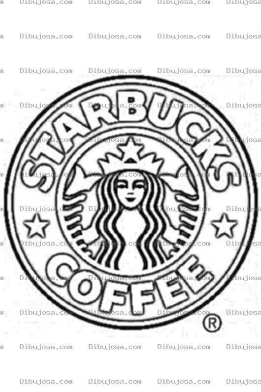 Dibujo para colorear Starbucks Coloring Page